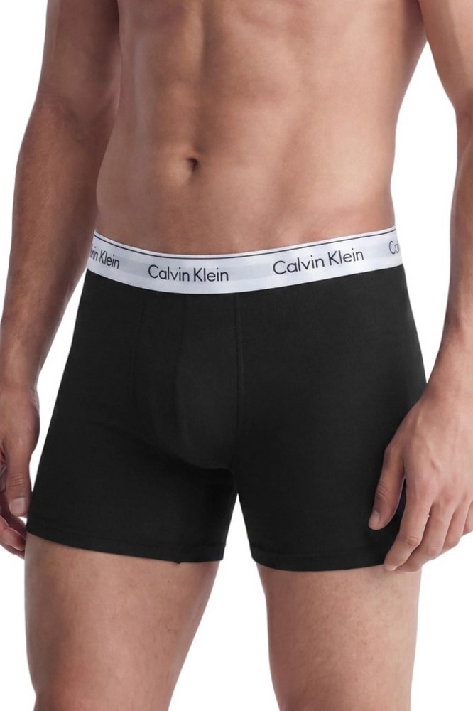 CALVIN KLEIN BOXER BRIEF 3PK ΕΣΩΡΟΥΧΟ ΑΝΔΡΙΚΟ BLACK