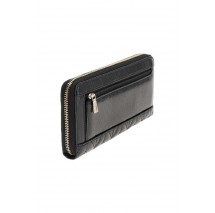 GUESS CHERYL SLG LARGE ZIP AROUND ΠΟΡΤΟΦΟΛΙ ΓΥΝΑΙΚΕΙΟ BLACK