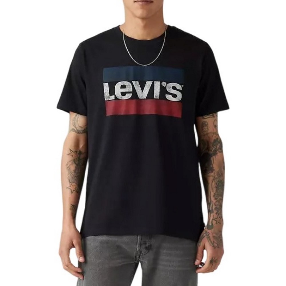LEVIS SPORTSWEAR LOGO GRAPHIC SPORTS 396360050 T-SHIRT ΜΠΛΟΥΖΑ ΑΝΔΡΙΚΗ BLACK