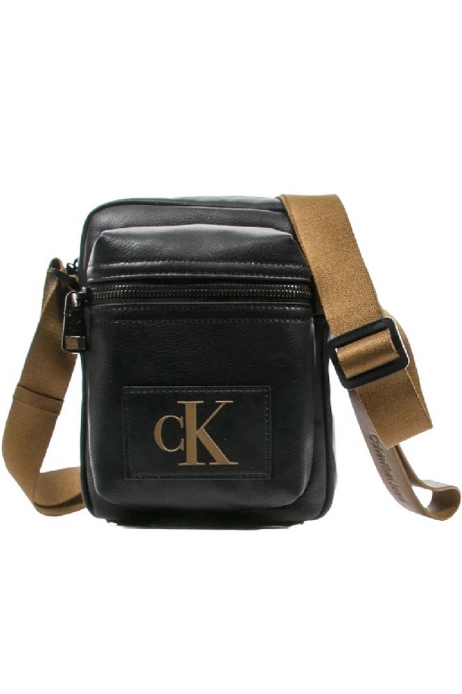 CALVIN KLEIN JEANS TAGGED REPORTER18 PU ΤΣΑΝΤΑ ΑΝΔΡΙΚΗ BLACK