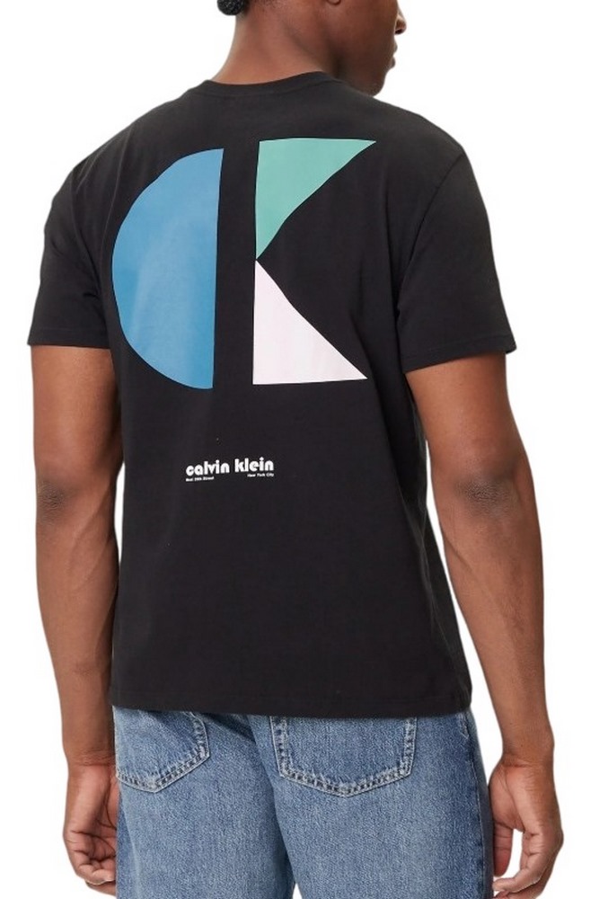 CALVIN KLEIN JEANS 20S CK BHS LG GRP T-SHIRT ΜΠΛΟΥΖΑ ΑΝΔΡΙΚΗ BLACK