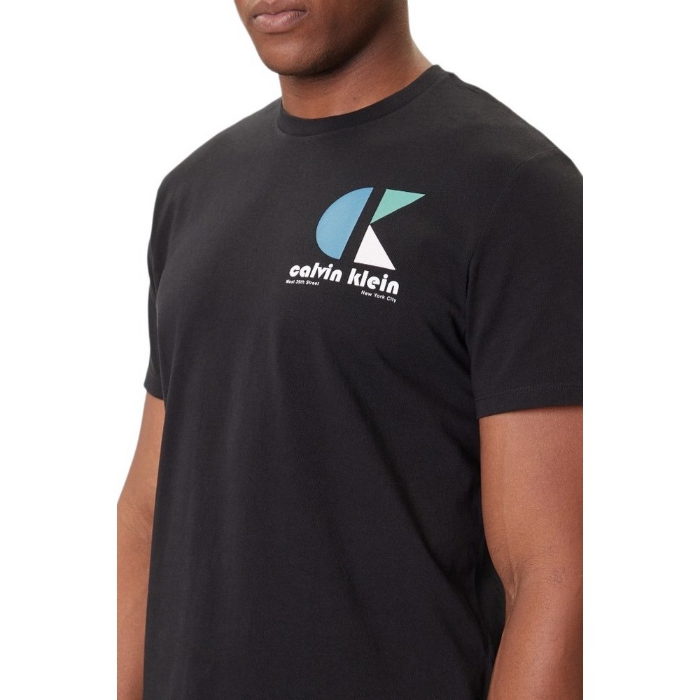 CALVIN KLEIN JEANS 20S CK BHS LG GRP T-SHIRT ΜΠΛΟΥΖΑ ΑΝΔΡΙΚΗ BLACK