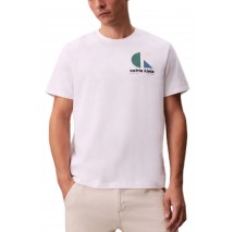 CALVIN KLEIN JEANS 20S CK BHS LG GRP T-SHIRT ΜΠΛΟΥΖΑ ΑΝΔΡΙΚΗ WHITE