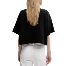 CALVIN KLEIN BOXY LOGO GRAPHIC TEE T-SHIRT ΜΠΛΟΥΖΑ ΓΥΝΑΙΚΕΙΑ BLACK