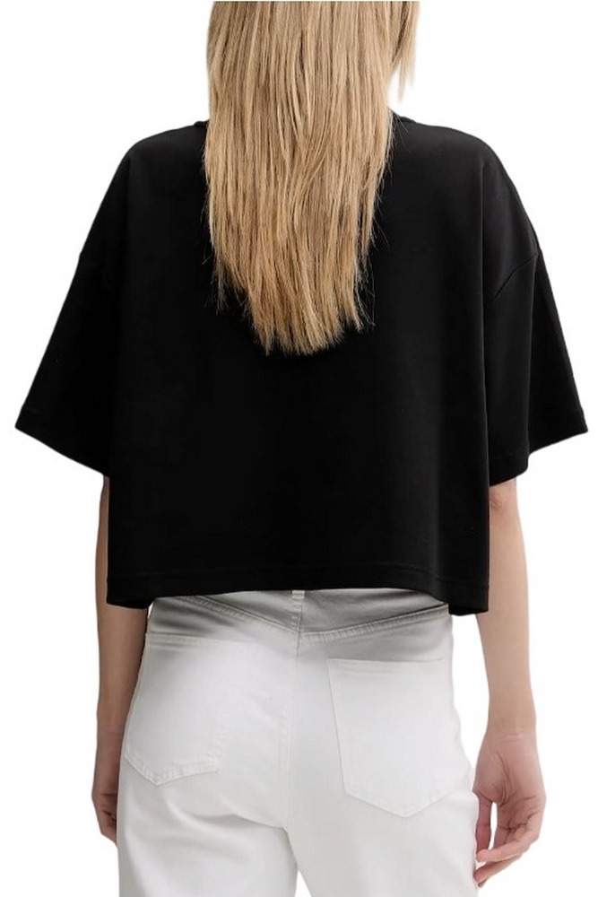 CALVIN KLEIN BOXY LOGO GRAPHIC TEE T-SHIRT ΜΠΛΟΥΖΑ ΓΥΝΑΙΚΕΙΑ BLACK