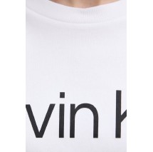 CALVIN KLEIN BOXY LOGO GRAPHIC TEE T-SHIRT ΜΠΛΟΥΖΑ ΓΥΝΑΙΚΕΙΑ WHITE