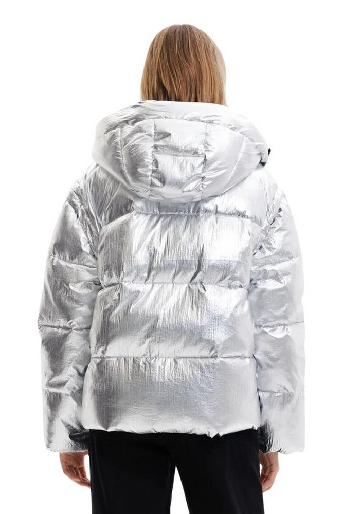 ΜΠΟΥΦΑΝ PADDED_JIMAN ΓΥΝΑΙΚΕΙΟ DESIGUAL SILVER
