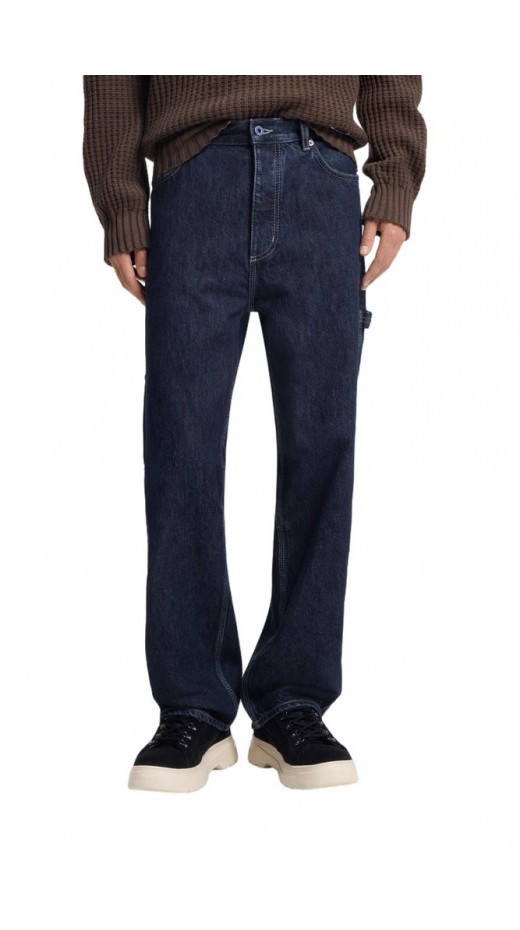 HUGO BOSS JEANS CARPENTER/4 ΤΖΙΝ ΠΑΝΤΕΛΟΝΙ ΑΝΔΡΙΚΟ DENIM DARK