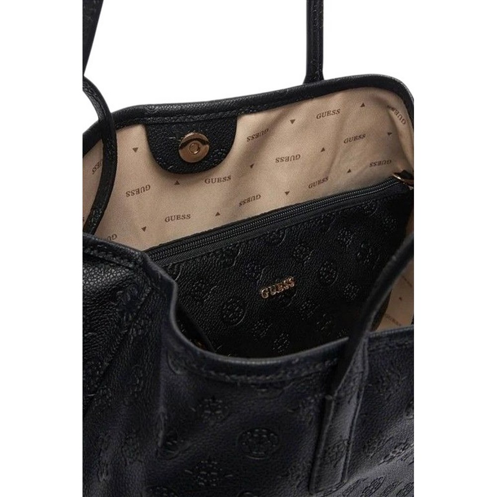 GUESS VICTTORIA 2 IN 1 TOTE ΤΣΑΝΤΑ ΓΥΝΑΙΚΕΙΑ BLACK