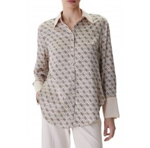 GUESS LS ALEXANDRA SHIRT ΠΟΥΚΑΜΙΣΟ ΓΥΝΑΙΚΕΙΟ TAUPE
