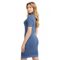 GUESS SS LISE 4G LOGO SWTR DRESS ΦΟΡΕΜΑ ΓΥΝΑΙΚΕΙΟ BLUE