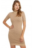 GUESS SS LISE 4G LOGO SWTR DRESS ΦΟΡΕΜΑ ΓΥΝΑΙΚΕΙΟ BEIGE