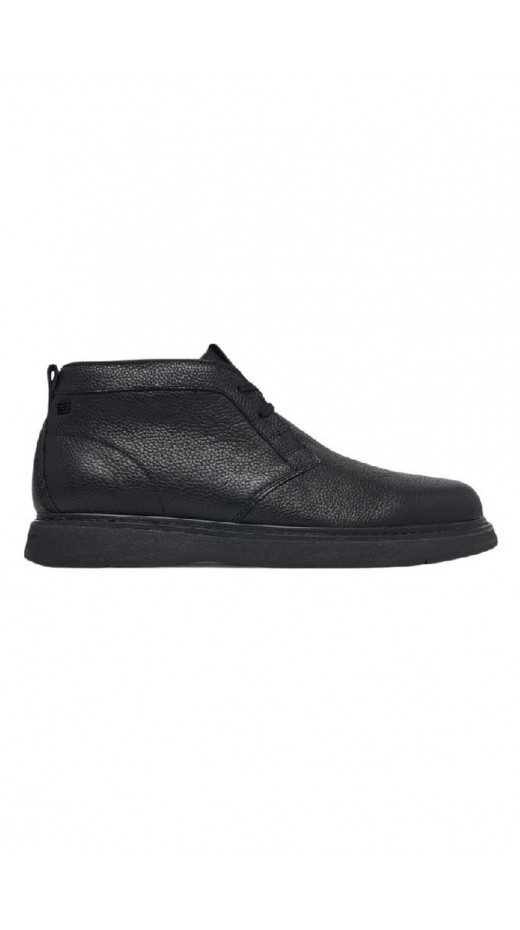 TOMMY HILFIGER COMFORT LEATHER CHUKKA ΠΑΠΟΥΤΣΙ ΑΝΔΡΙΚΟ BLACK