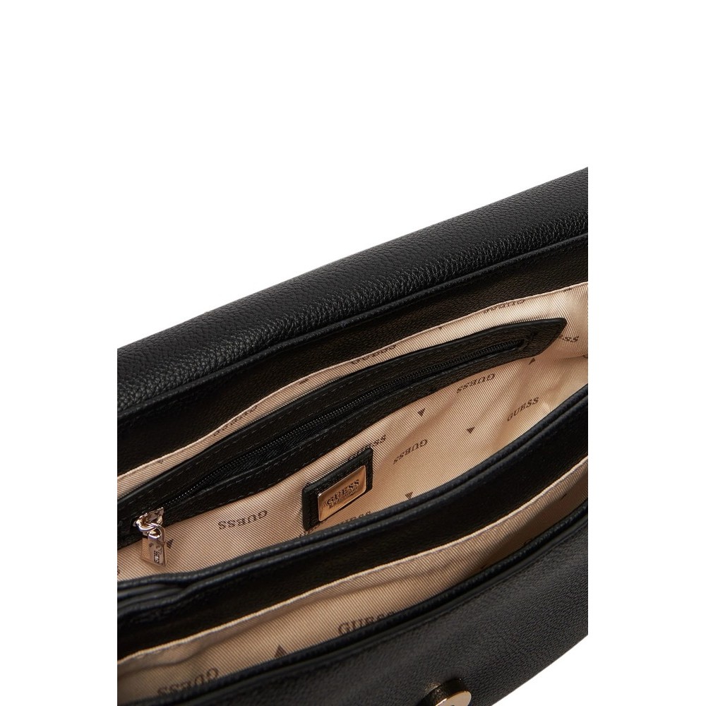 GUESS CALEBRA CONVERTIBLE XBODY FLAP ΤΣΑΝΤΑ ΓΥΝΑΙΚΕΙ? BLACK