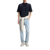 HUGO BOSS JERSEY NIEROS T-SHIRT ΜΠΛΟΥΖΑ ΑΝΔΡΙΚΗ NAVY