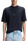 HUGO BOSS JERSEY NIEROS T-SHIRT ΜΠΛΟΥΖΑ ΑΝΔΡΙΚΗ NAVY