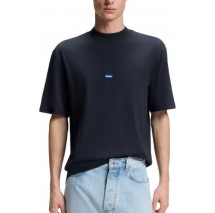 HUGO BOSS JERSEY NIEROS T-SHIRT ΜΠΛΟΥΖΑ ΑΝΔΡΙΚΗ NAVY
