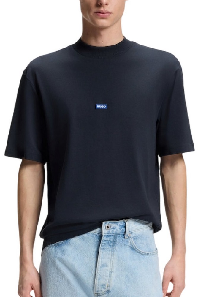 HUGO BOSS JERSEY NIEROS T-SHIRT ΜΠΛΟΥΖΑ ΑΝΔΡΙΚΗ NAVY