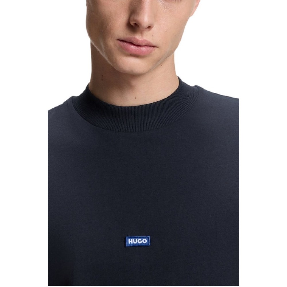 HUGO BOSS JERSEY NIEROS T-SHIRT ΜΠΛΟΥΖΑ ΑΝΔΡΙΚΗ NAVY