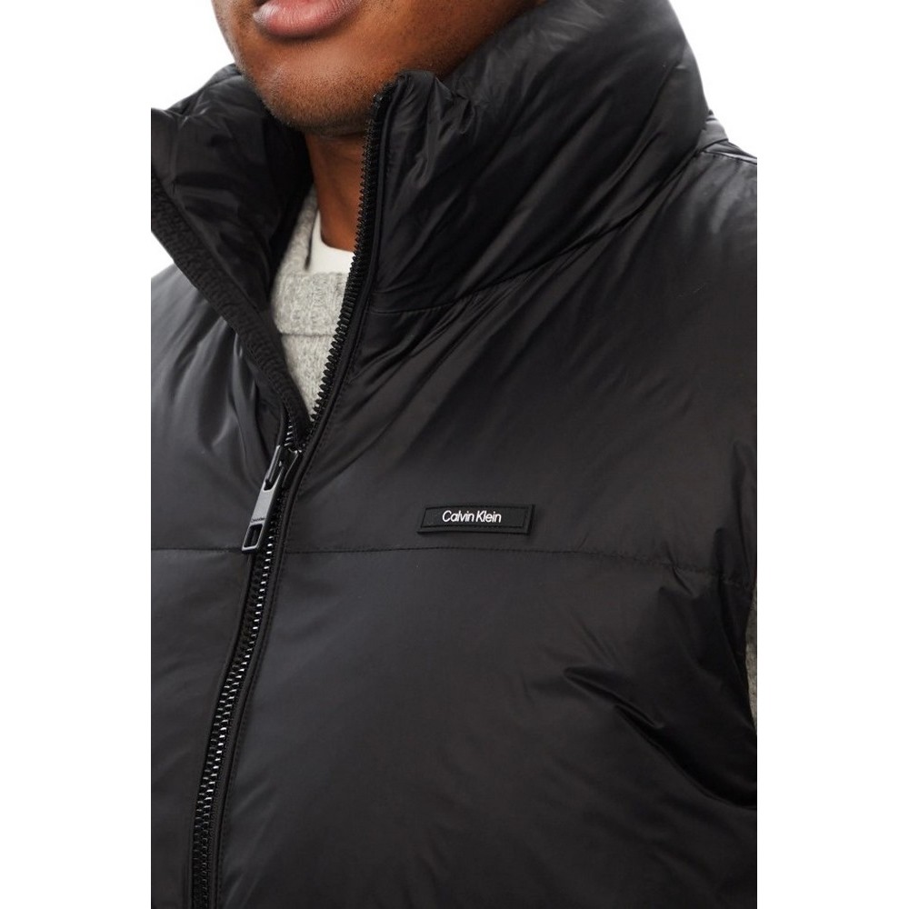 CALVIN KLEIN MDWT NYLON DOWN PUFFER VEST ΜΠΟΥΦΑΝ ΑΜΑΝΙΚΟ ΑΝΔΡΙΚΟ BLACK