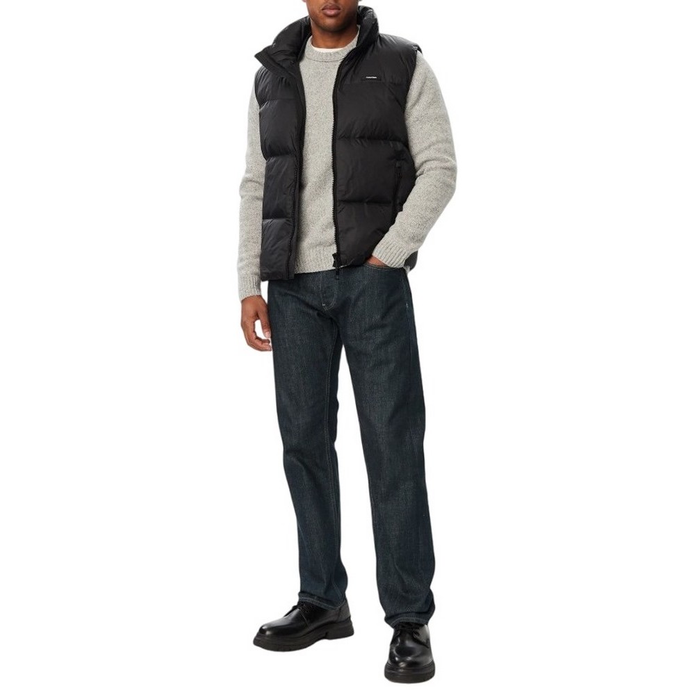 CALVIN KLEIN MDWT NYLON DOWN PUFFER VEST ΜΠΟΥΦΑΝ ΑΜΑΝΙΚΟ ΑΝΔΡΙΚΟ BLACK