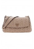 GUESS CHERYL CONVERTIBLE XBODY FLAP ΤΣΑΝΤΑ ΓΥΝΑΙΚΕΙΑ TAUPE