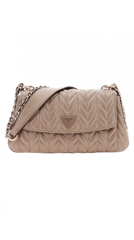 GUESS CHERYL CONVERTIBLE XBODY FLAP ΤΣΑΝΤΑ ΓΥΝΑΙΚΕΙΑ TAUPE