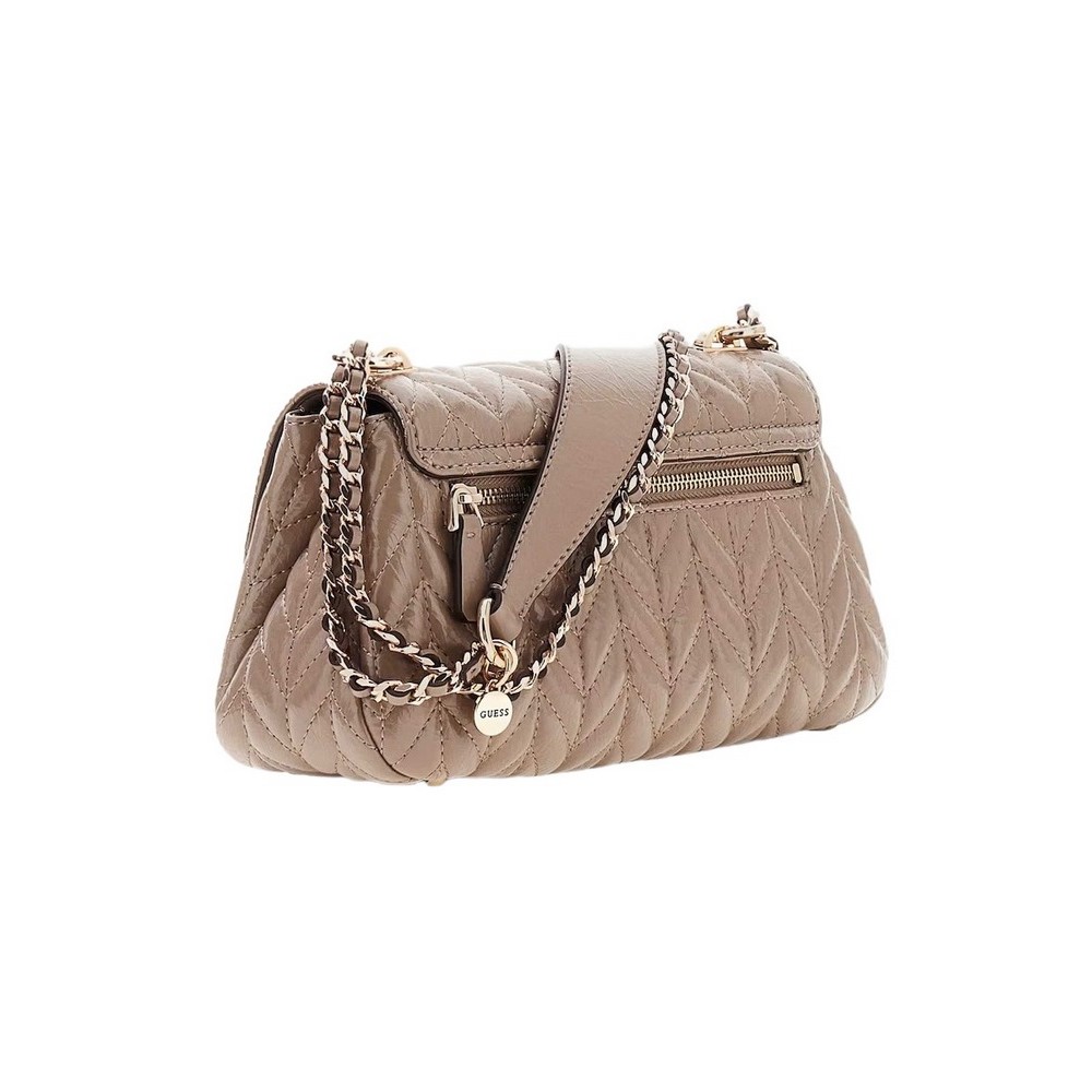 GUESS CHERYL CONVERTIBLE XBODY FLAP ΤΣΑΝΤΑ ΓΥΝΑΙΚΕΙΑ TAUPE