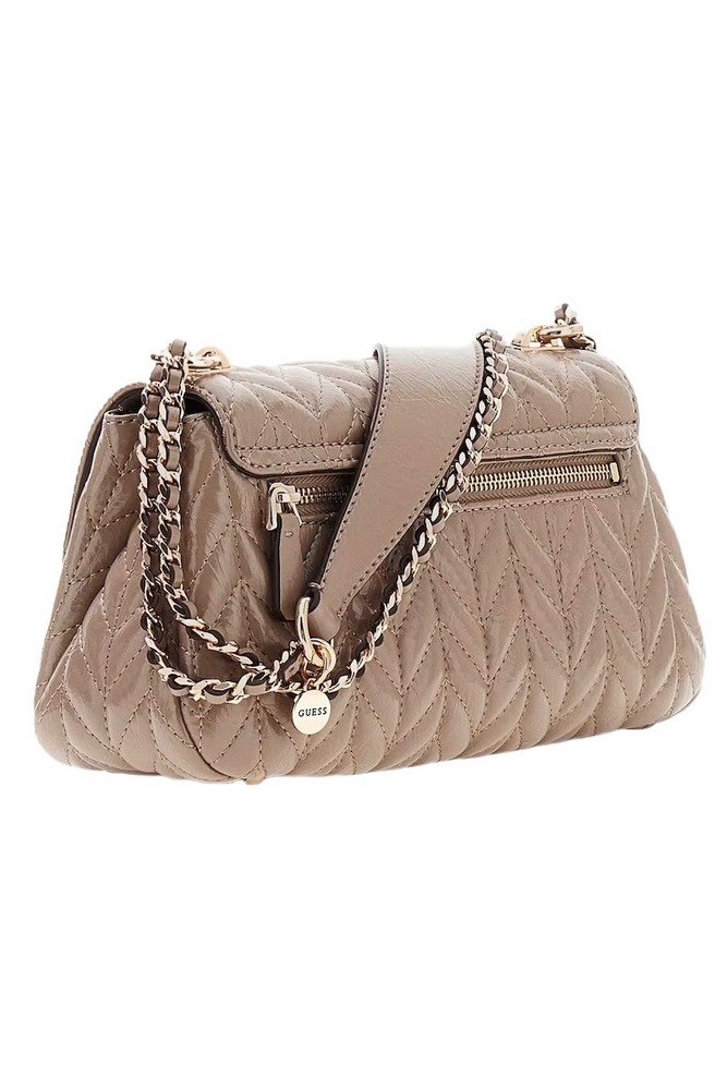 GUESS CHERYL CONVERTIBLE XBODY FLAP ΤΣΑΝΤΑ ΓΥΝΑΙΚΕΙΑ TAUPE