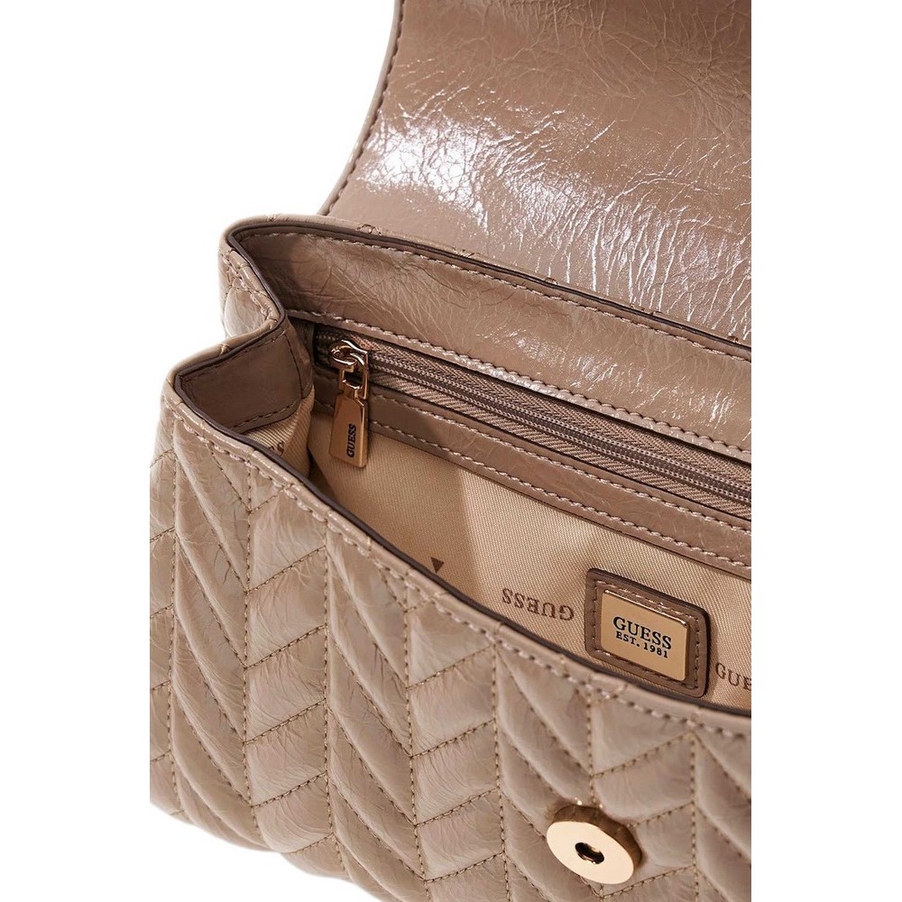 GUESS CHERYL CONVERTIBLE XBODY FLAP ΤΣΑΝΤΑ ΓΥΝΑΙΚΕΙΑ TAUPE