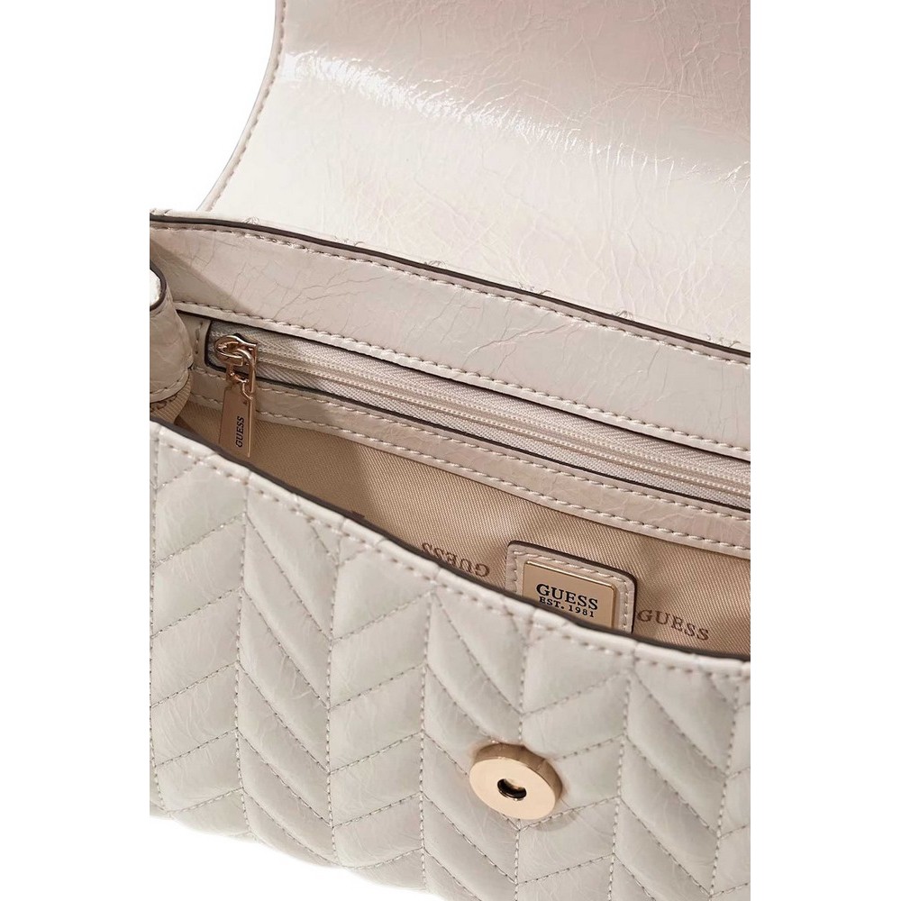 GUESS CHERYL CONVERTIBLE XBODY FLAP ΤΣΑΝΤΑ ΓΥΝΑΙΚΕΙΑ STONE