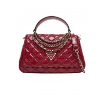 GUESS GIULLY II TOP HANDLE FLAP ΤΣΑΝΤΑ ΓΥΝΑΙΚΕΙΑ RED