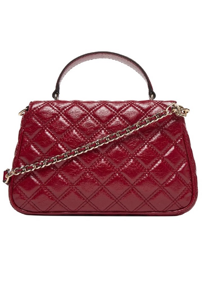 GUESS GIULLY II TOP HANDLE FLAP ΤΣΑΝΤΑ ΓΥΝΑΙΚΕΙΑ RED