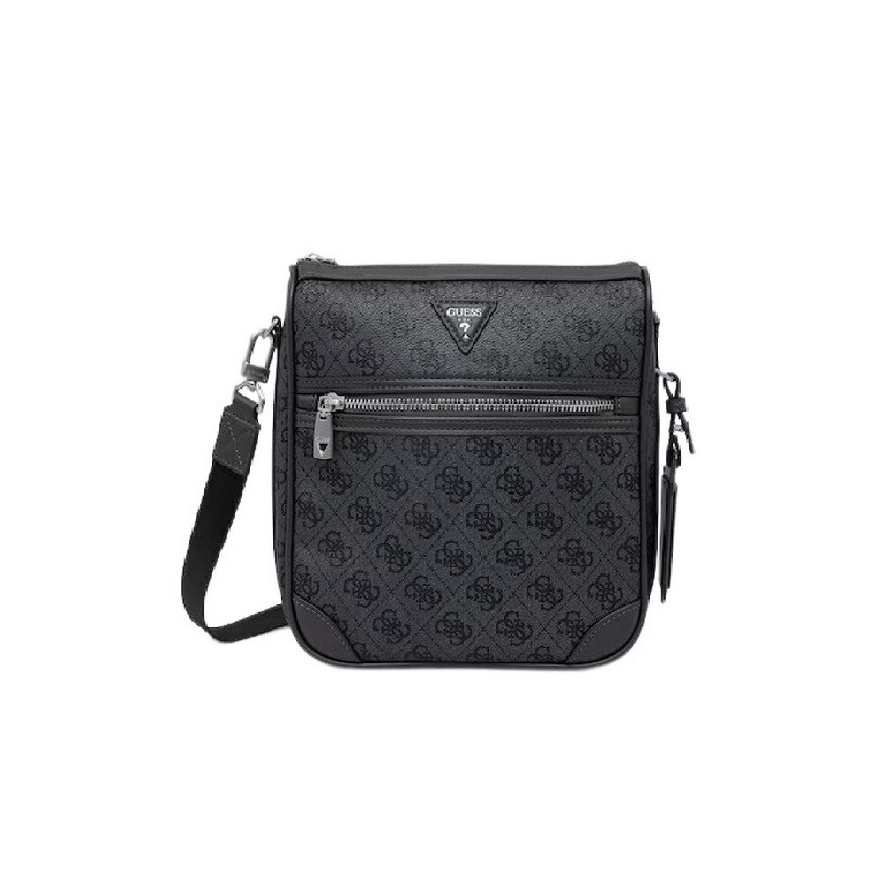 GUESS MILANO CROSSBODY 2 HMMILLP6217 ΤΣΑΝΤΑ ΑΝΔΡΙΚΗ GREY