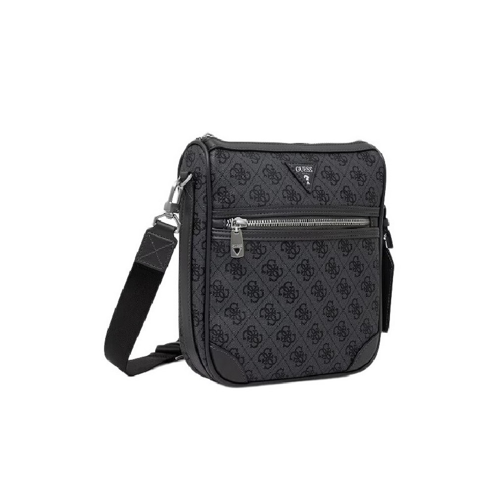 GUESS MILANO CROSSBODY 2 HMMILLP6217 ΤΣΑΝΤΑ ΑΝΔΡΙΚΗ GREY