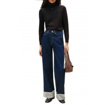 TOMMY JEANS ESSENTIAL TRTLNK SWEATER ΜΠΛΟΥΖΑ ΠΛΕΚΤΗ ΓΥΝΑΙΚΕΙΑ BLACK