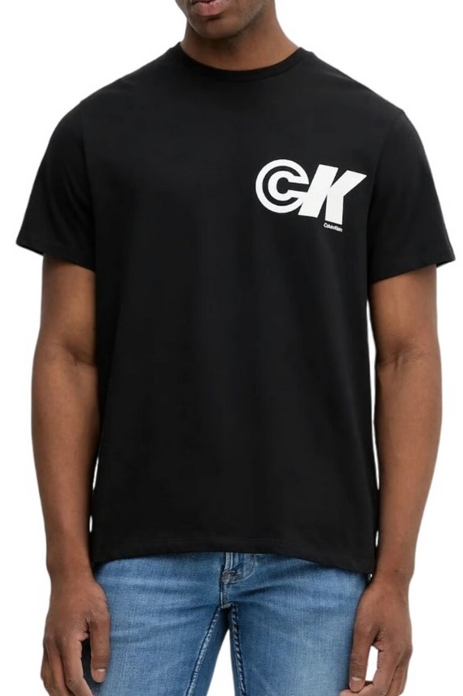 CALVIN KLEIN JEANS 20S CK SPORT LOGO GRAPHIC T T-SHIRT ΜΠΛΟΥΖΑ ΑΝΔΡΙΚΗ BLACK