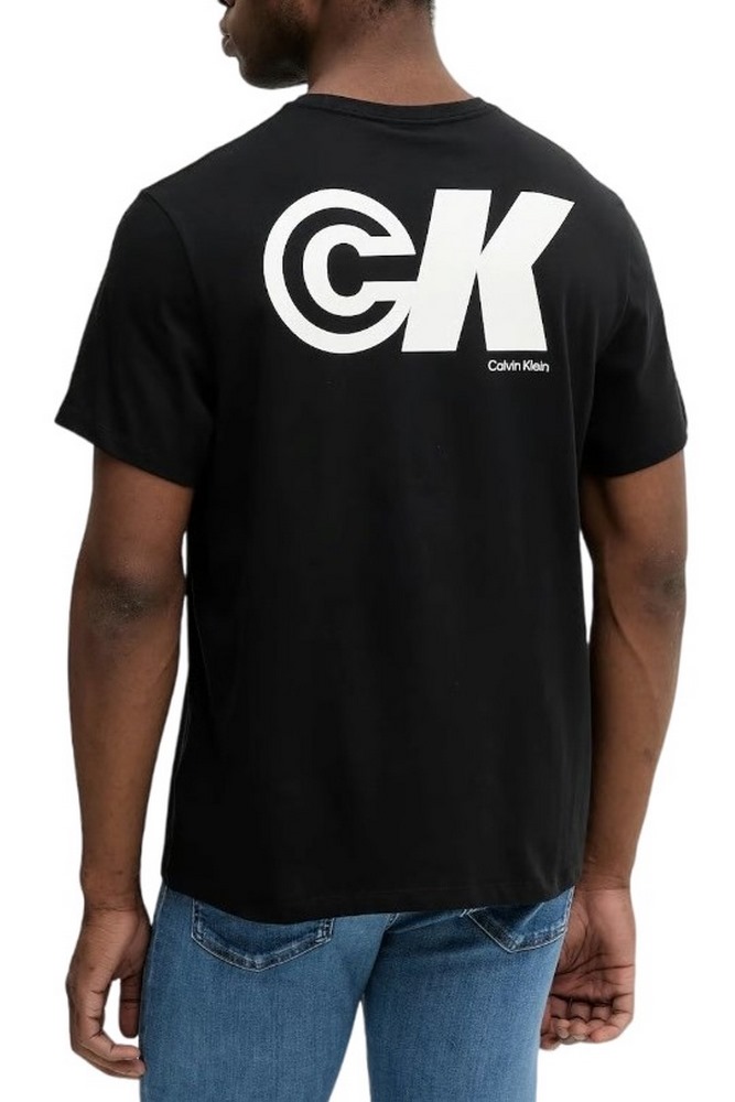 CALVIN KLEIN JEANS 20S CK SPORT LOGO GRAPHIC T T-SHIRT ΜΠΛΟΥΖΑ ΑΝΔΡΙΚΗ BLACK