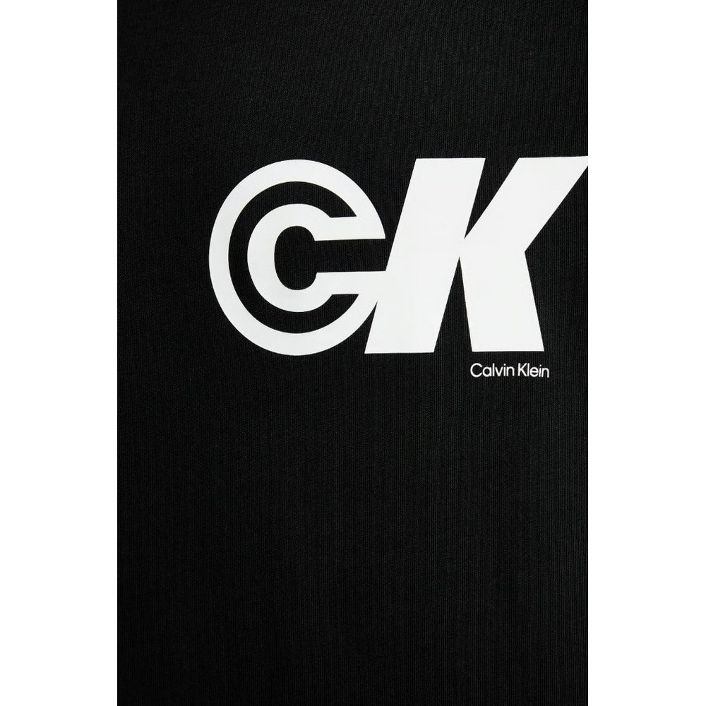 CALVIN KLEIN JEANS 20S CK SPORT LOGO GRAPHIC T T-SHIRT ΜΠΛΟΥΖΑ ΑΝΔΡΙΚΗ BLACK
