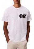 CALVIN KLEIN JEANS 20S CK SPORT LOGO GRAPHIC T T-SHIRT ΜΠΛΟΥΖΑ ΑΝΔΡΙΚΗ WHITE