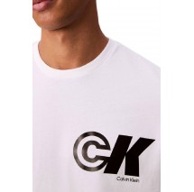 CALVIN KLEIN JEANS 20S CK SPORT LOGO GRAPHIC T T-SHIRT ΜΠΛΟΥΖΑ ΑΝΔΡΙΚΗ WHITE