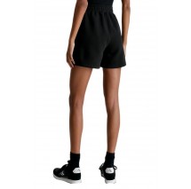 CALVIN KLEIN JEANS RIB INSERT INTERCLOCK SHORTS ΣΟΡΤΣ ΓΥΝΑΙΚΕΙΟ BLACK