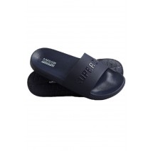 SUPERDRY D2 SDCD CODE LOGO POOL SLIDE ΠΑΝΤΟΦΛΑ ΑΝΔΡΙΚΟ DEEP NAVY