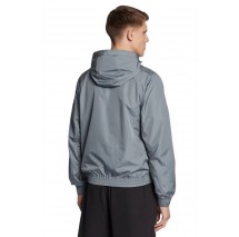 CALVIN KLEIN JEANS UNPADDED HOOD HARRINGTON JACKET ΜΠΟΥΦΑΝ ΑΝΔΡΙΚΟ GREY