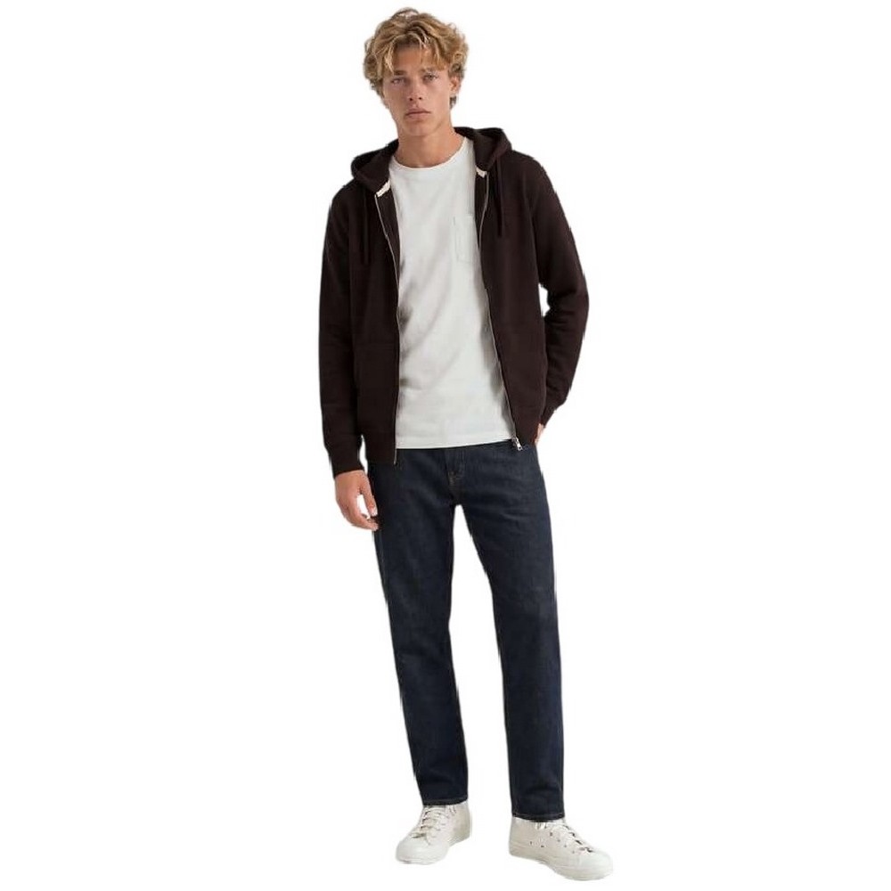 SUPERDRY OVIN ESSENTIAL SDCO LOGO ZIPHOOD ΖΑΚΕΤΑ ΦΟΥΤΕΡ ΑΝΔΡΙΚΗ BORDEAUX