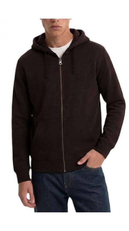 SUPERDRY OVIN ESSENTIAL SDCO LOGO ZIPHOOD ΖΑΚΕΤΑ ΦΟΥΤΕΡ ΑΝΔΡΙΚΗ BORDEAUX