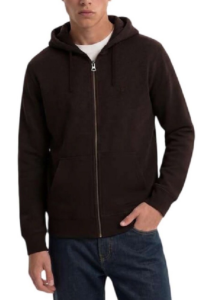 SUPERDRY OVIN ESSENTIAL SDCO LOGO ZIPHOOD ΖΑΚΕΤΑ ΦΟΥΤΕΡ ΑΝΔΡΙΚΗ BORDEAUX