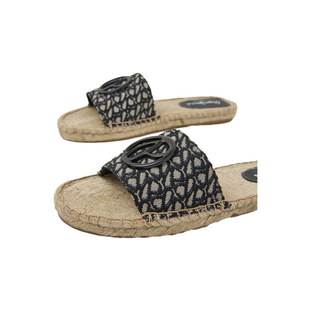 PEPE JEANS SIVA JACQUARD ΠΑΝΤΟΦΛΑ ΓΥΝΑΙΚΕΙΑ BLACK