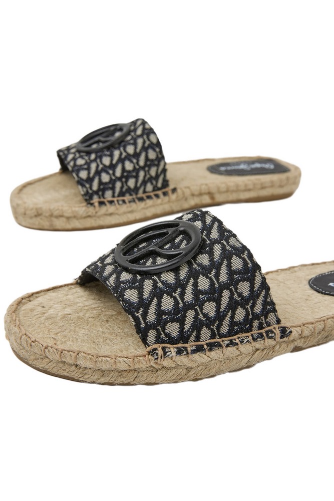 PEPE JEANS SIVA JACQUARD ΠΑΝΤΟΦΛΑ ΓΥΝΑΙΚΕΙΑ BLACK