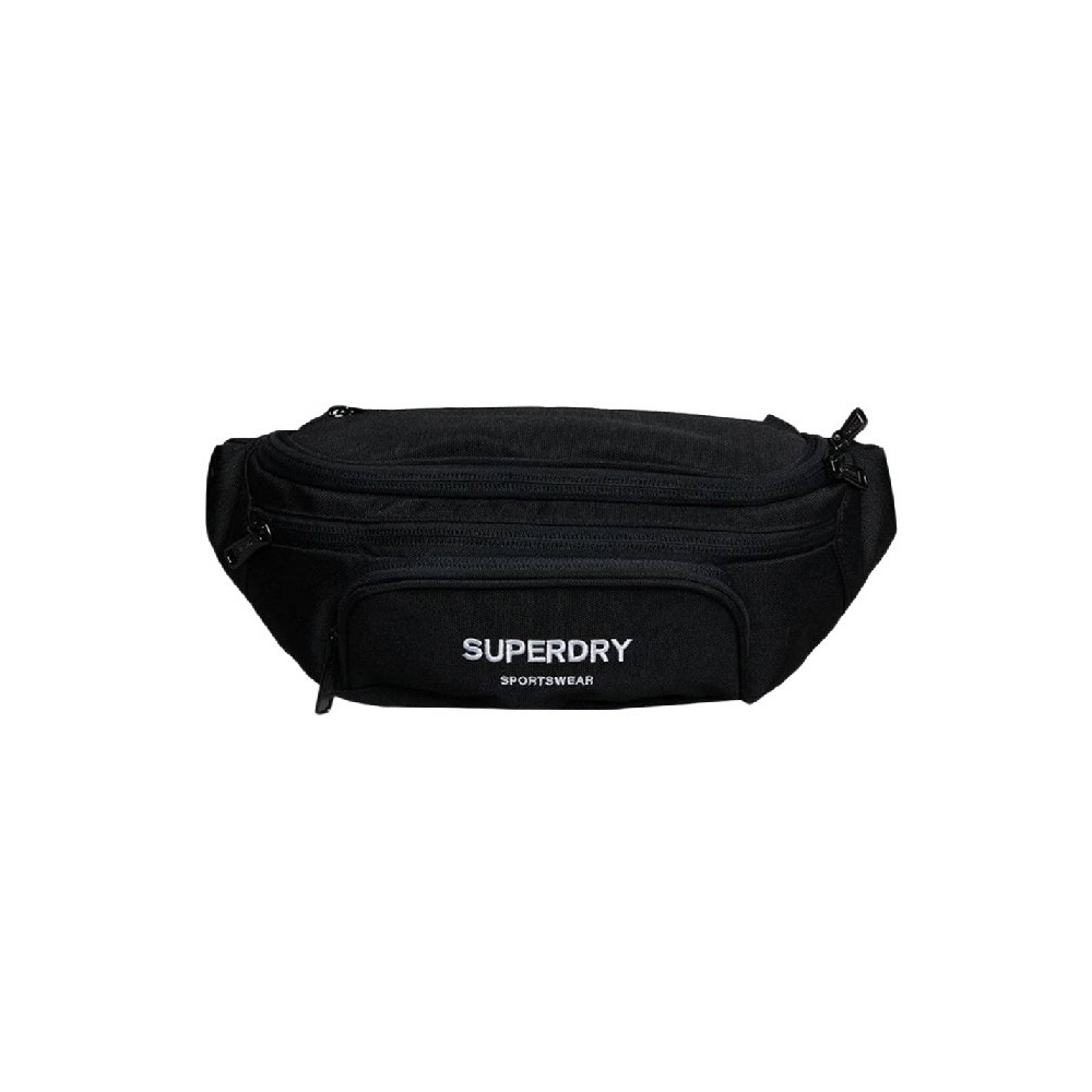SUPERDRY D2 SDCD CODE CLASSIC MULTI BUMBAG ΤΣΑΝΤΑ ΓΥΝΑΙΚΕΙΑ BLACK